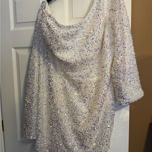 Sydney's Closet Elegant White Dress